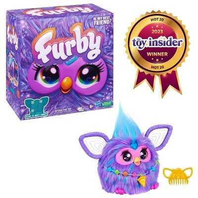 Furby Mor İnteraktif Peluş Oyuncak F6743 - 1