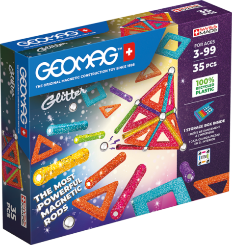 Geomag Glitter Recycled Panels 35 - 1