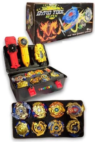 Gyro Metal Assembled Beyblade Tool Box YJ-8802 - 1