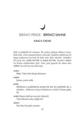 Harry Potter ve Lanetli Çocuk - Birinci ve İkinci Bölüm - J. K. Rowling, John Tiffany, Jack Thorne - Yapı Kredi Yayınları - 2