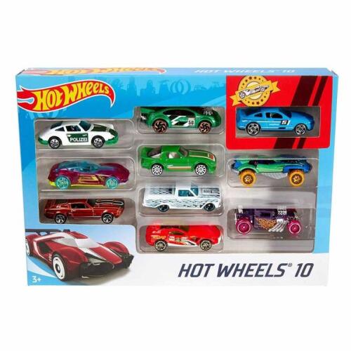 Hot Wheels 10`lu Araba Seti - 548860 - 3