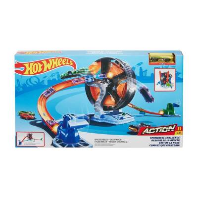 Hot Wheels Dönen Tekerlek Macerası Yarış Seti GJM77 - 1