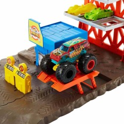 Hot Wheels Monster Trucks Patlama İstasyonu Oyun Seti HFB12 - 2