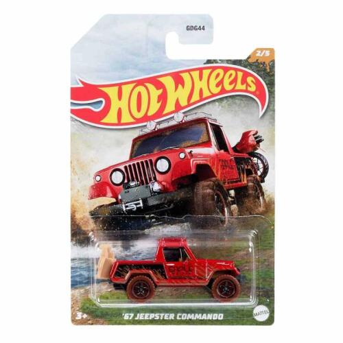 Hot Wheels Mud Runner Arabalar HFW36 (Asorti) - 7