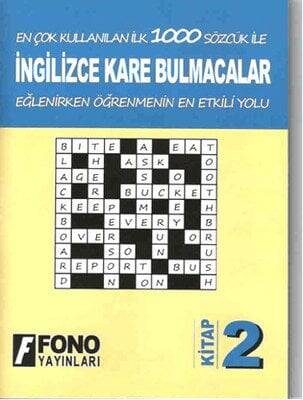 İngilizce Kare Bulmacalar 2. Kitap - Kolektif - 1