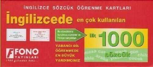 İngilizcede İlk 1000 Sözcük Kartları - Kolektif - 1