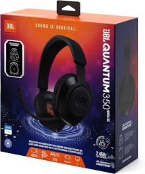 JBL Quantum 350 Gaming Kulaklık Kablosuz Siyah - 4