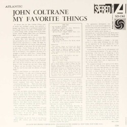 John Coltrane My Favorite Things - Plak - 2