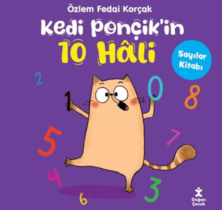 Kedi Ponçik'in 10 Hali - Sayılar Kitabı/Özlem Fedai Korçak - 1