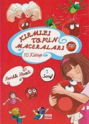 Kırmızı Topun Maceraları (10 Kitap Takım) - Müzehher Özgün - 1