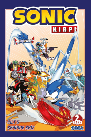 Kirpi Sonic Cilt 5 - Şehirde Kriz - 1