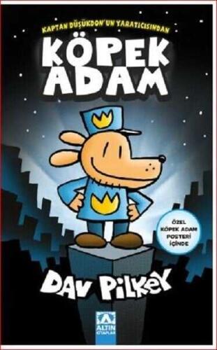 Köpek Adam (Özel Köpek Adam Posteri İçinde) - Dav Pilkey - 1