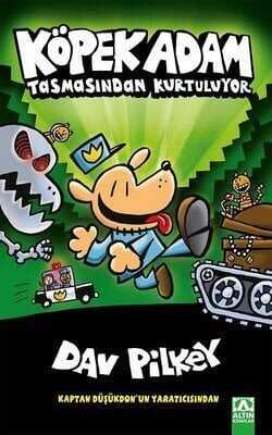 Köpek Adam Tasmasından Kurtuluyor - Dav Pilkey - 1