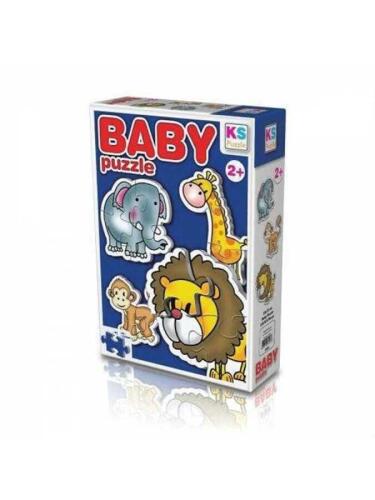 Ks Games Baby Puzzle Vahsi Hayvanlar 12001 - 1