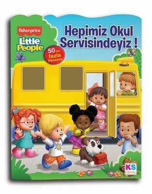 Ks Games Fisher Price Hepimiz Okul Servisindeyiz Flap Book 13426 - 1