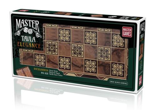 Ks Games T72 Tavla Master Elegance Motif - 1