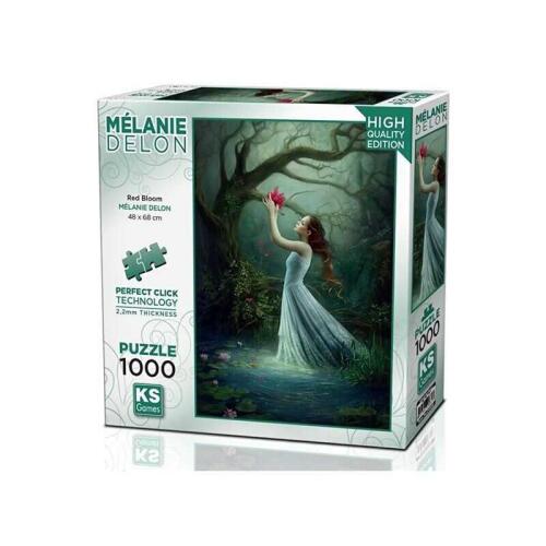 Ks Puzzle 1000 Parça Red Bloom 20682 - 1