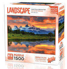 Ks Puzzle 1500 Parça Grand Teton National Park 22037 - 1