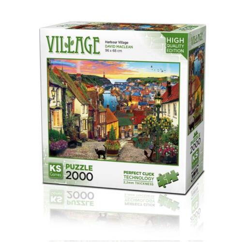 Ks Puzzle 2000 Parça Harbour Village 22525 - 1