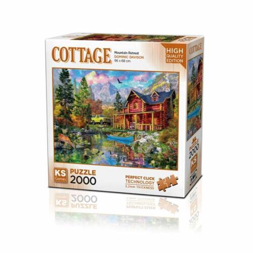 Ks Puzzle 2000 Parça Mountain Retreat 22513 - 1