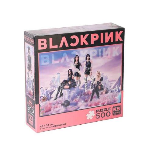 Ks Puzzle 500 Parça Black Pink - 1