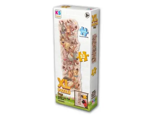 Ks Puzzle Dogs XL Puzzle 52 Parça KS-28618 - 1