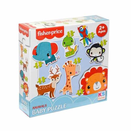 Ks Puzzle Fisher Price Baby Puzzle Animals 13413 - 1