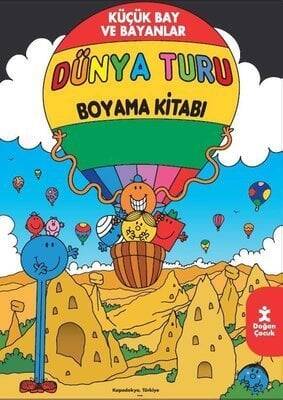 Küçük Bay ve Bayanlar Dünya Turu Boyama Kitabı - Kolektif - 1