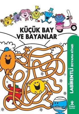 Küçük Bay ve Bayanlar Labirentli Boyama Kitabı - Kolektif - 1