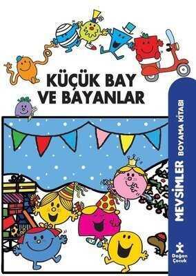 Küçük Bay ve Bayanlar Mevsimler Boyama Kitabı - Kolektif - 1