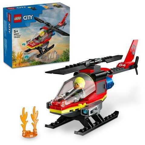 Lego City İtfaiye Kurtarma Helikopteri 60411 - 1