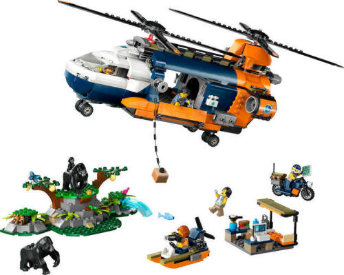 Lego City Orman Kaşifinin Helikopteri LSC60437 - 3