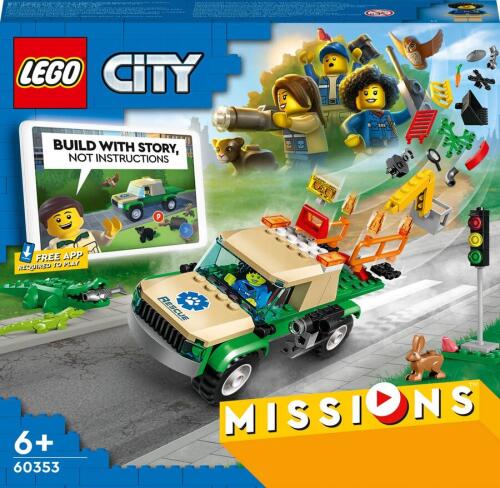 Lego City Vahşi Hayvan Kurtarma Görevleri 60353 LSC60353 - 1