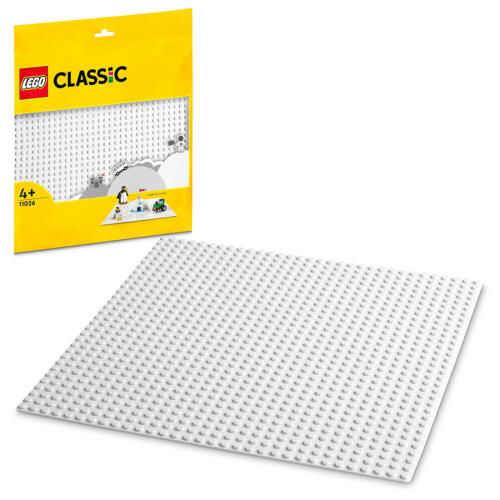 Lego Classic Beyaz Plaka 11026 - 4 Yaş Ve Üzeri Lego Severler İçin Açık Uçlu Yaratıcı Yapım Seti (1 - 1