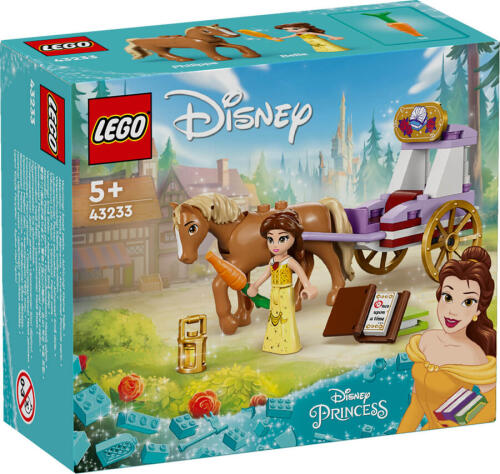 Lego Disney Prensesi Belle'in Hikaye Zamanı Arabası'nda 43233 - 1