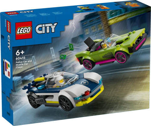 Lego Polis Arabası Ve Spor Araba Takibi LSC60415 - 1