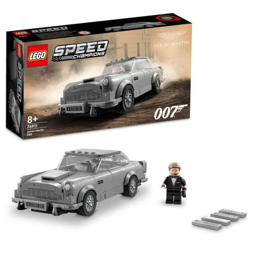 Lego Speed Champions 007 Aston Martin Db5 76911 +8 Modeli Oyuncak Yapım Seti (298 Parça) - 1