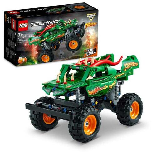 Lego Technic Monster Jam™ Dragon™ 42149 Oyuncak Yapım Seti (217 Parça) LMT42149 7+ - 1