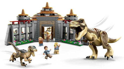 LEGO Visitor Centre: T. rex & Raptor Attack Set 76961 - 3