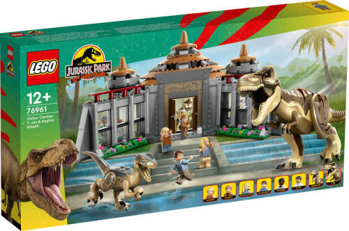 LEGO Visitor Centre: T. rex & Raptor Attack Set 76961 - 1