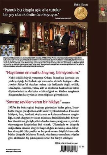 Masumiyet Müzesi - Orhan Pamuk - Yapı Kredi Yayınları - 2