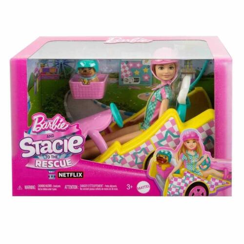 Mattel Barbie ve Stacie Go-Kart Yapıyor HRM08 - 1