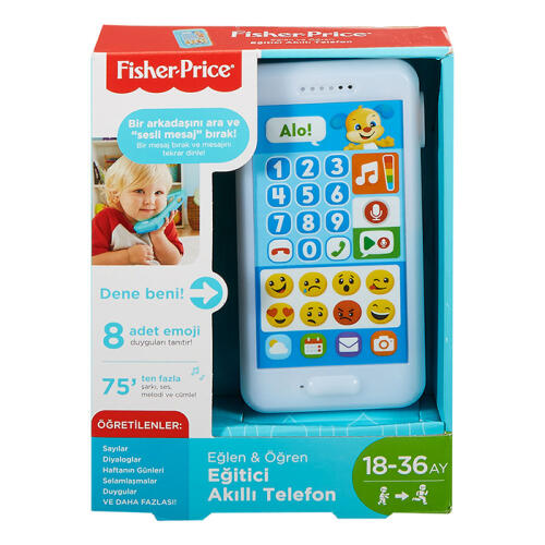 Mattel Fisher Price Eğitici Köpekçiğin Akıllı Telefonu Fpr25 - 1