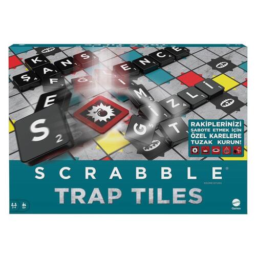 Mattel Scrabble Trap Tiles Türkçe HMD14 - 1