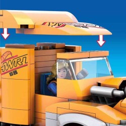 MEGA Hot Wheels Süper Taşıyıcı Tır Paketi GYG66 - 6