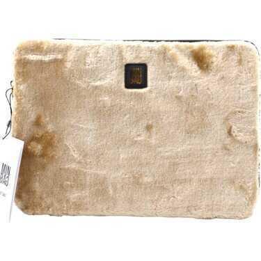 MİNBAG PLUSH LAPTOP KILIFI 13 İNCH BEJ - 1