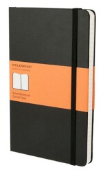 Moleskine Klasik Büyük Boy Sert Kapak Çizgili Defter Siyah - 1