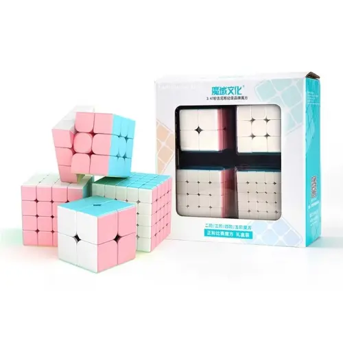 MOYU MACARONS 2X2 & 3X3 & 4X4 & 5X5 CUBE SET - 1