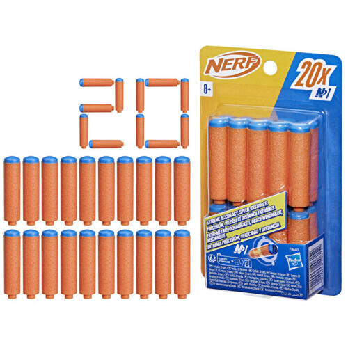 Nerf N-Serisi N1 Sünger Dart 20'li Yedek Paket F8640 - 1