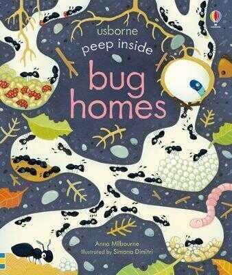 Peep Inside Bug Homes - Anna Milbourne - 1